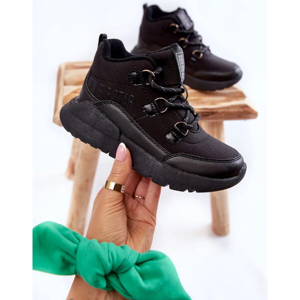 Big Star Shoes Dětské boty Memory Foam Big Star KK374119 Černe 53391987