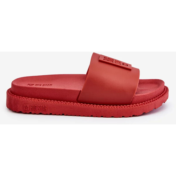 Big Star Shoes Dámske papuče Big Star - červené 55727448