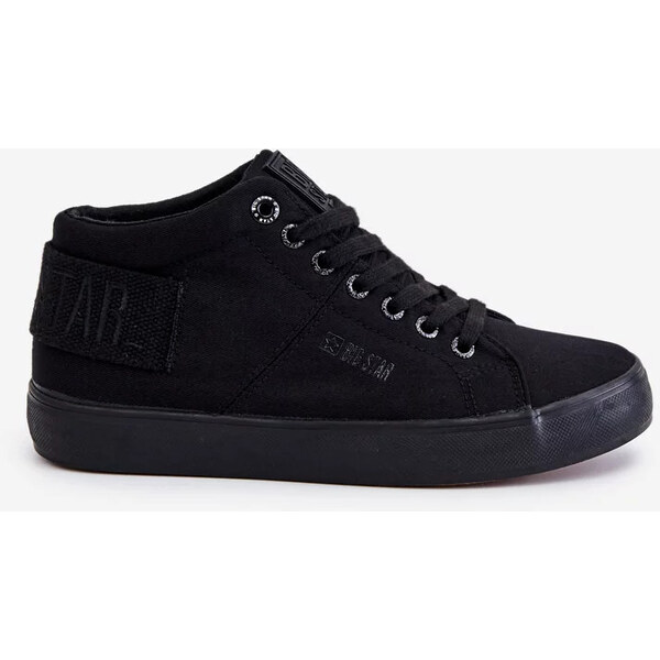 Big Star Shoes Dámské klasické vysoké tenisky Big Star LL274001 Černé 53292494