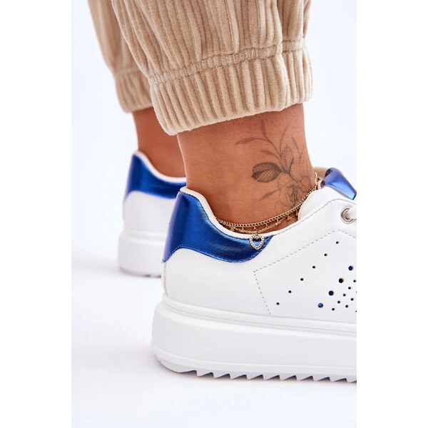 Kesi Dámská sportovní obuv bílá a Modre Be First! 55436731