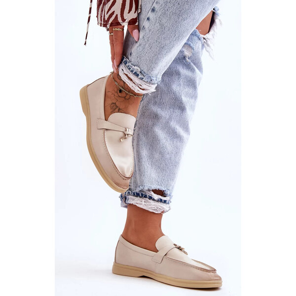 Kesi Dámské Klasické Mokasíny Bežové Cortez 51485573