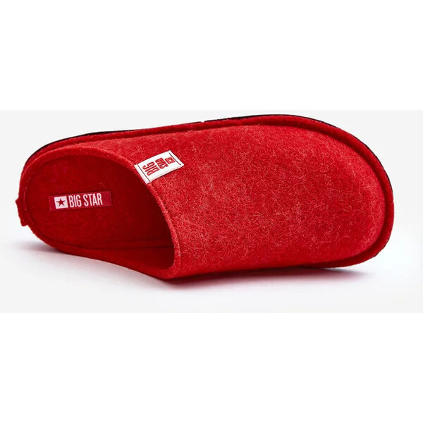 Big Star Shoes Klasické dámské pantofle Big Star červené 55727746