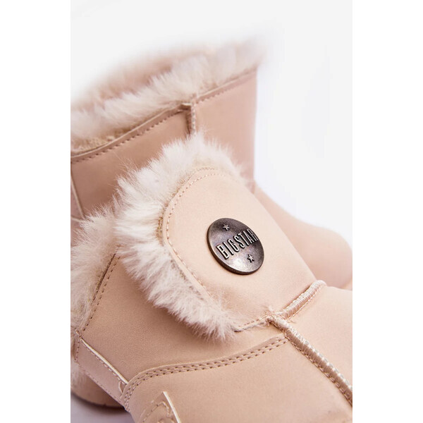 Big Star Shoes Dětské sněhule zateplené kožešinou Béžová Big Star 55677983