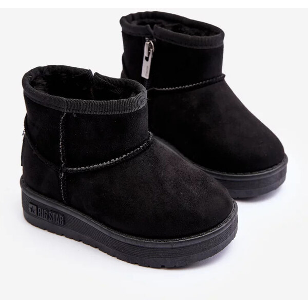 Big Star Shoes Dětské zateplené sněhule Black Big Star 55677987