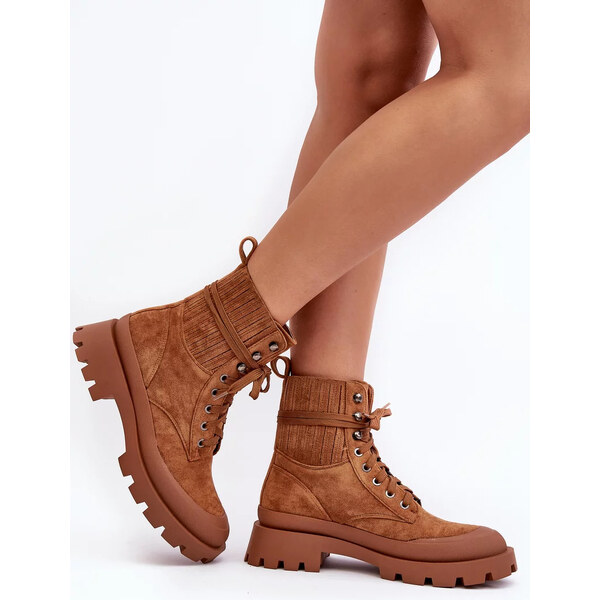 Kesi Trapperské boty pro ženy Camel Gordts 53392190