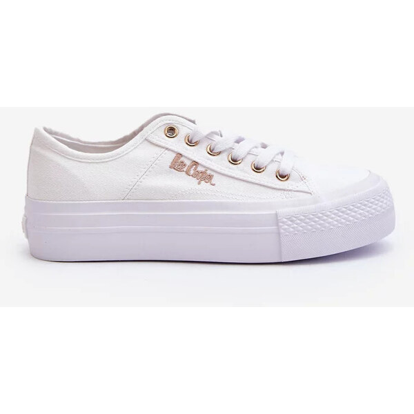 Kesi Dámské Tenisky na platformě Lee Cooper Bílé 55678101