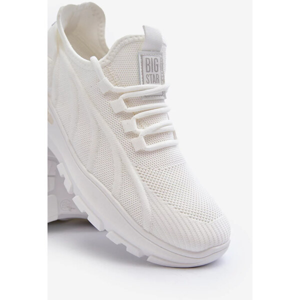 Big Star Shoes Pánske tenisky HI-POLY SYSTEM Big Star - biele 55728135