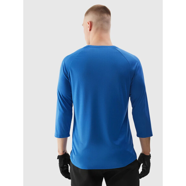 Pánske cyklistické tričko 4F - modré 57163835