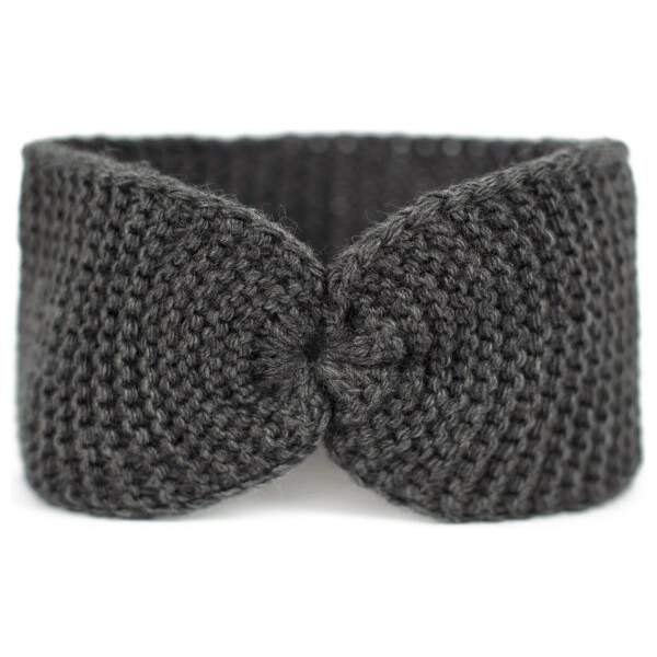 Artofpolo Dámska pletená čelenka Paola Classic Grafitová 65223674