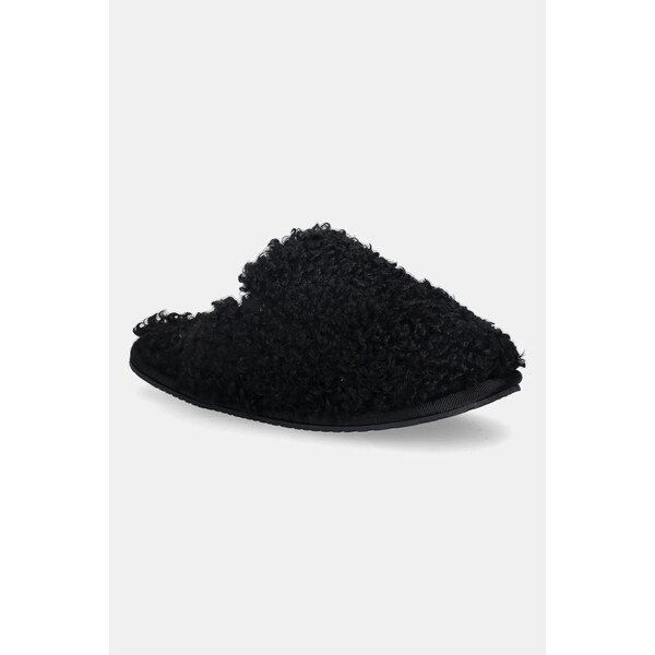 Papuče Calvin Klein CLOSE SLIPPER FUR 65970129