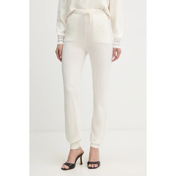 Tepláky s prímesou kašmíru Guess MAGGIE 65969155