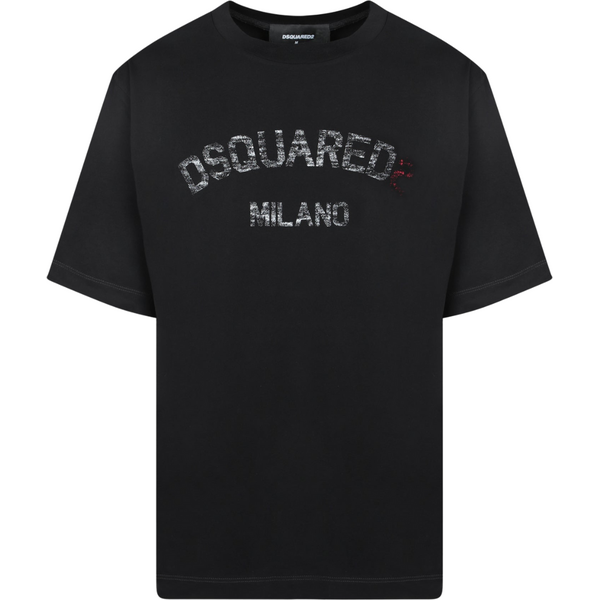 DSQUARED2 Faded Black tričko 65970890