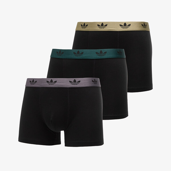 adidas Originals Boxerky adidas Trunk 3-Pack Black S 65970928