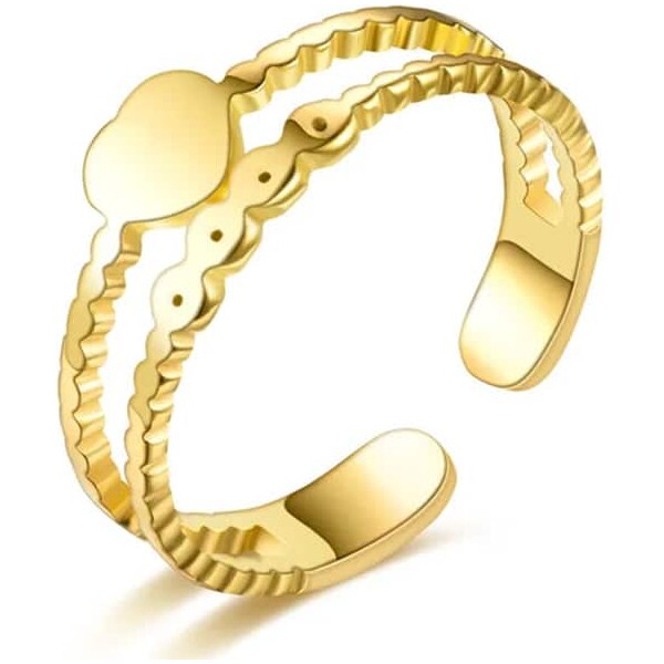 Oceľový prsteň Glare 400 65972282