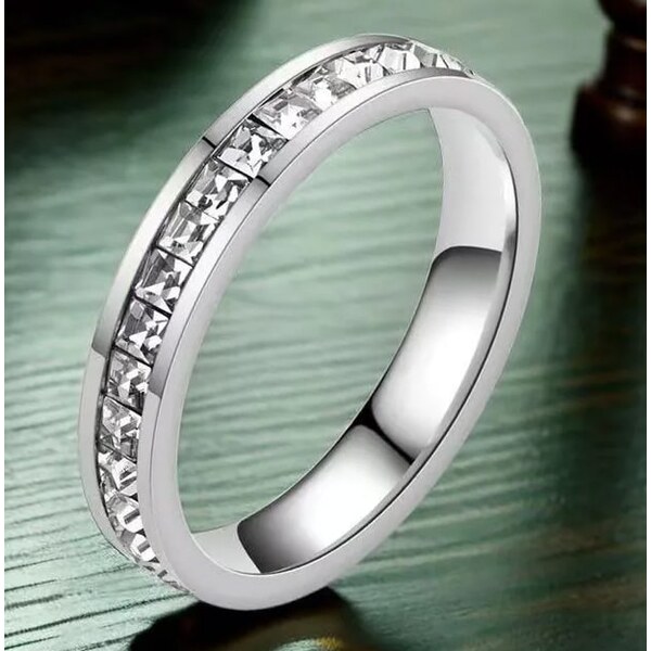 Oceľový prsteň Glare 394 - 51 65972278