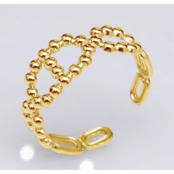 Oceľový prsteň Glare 395 - 54 65972279