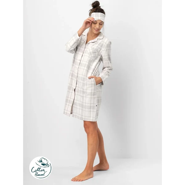 Dámska flanelová košeľa Key LND 401 65973220