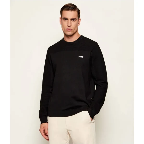 BOSS GREEN Sveter KN_Momentum-X CN | regular fit | s prímesou vlny 65969905