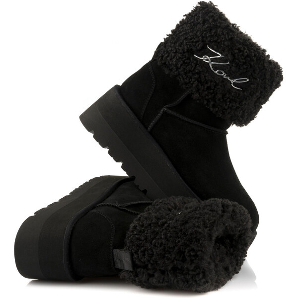 SNEHULE KARL LAGERFELD SKYLAR SIGNIA KOLLAR MID BOOT 65980817