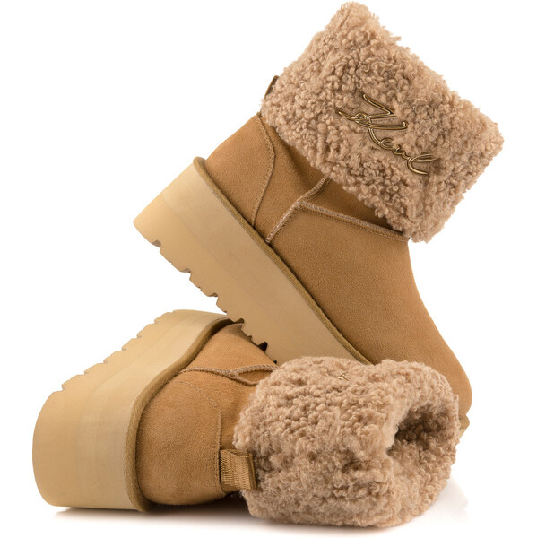 SNEHULE KARL LAGERFELD SKYLAR SIGNIA KOLLAR MID BOOT 65980818