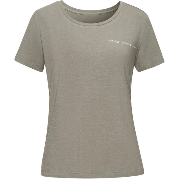 FRENCH CONNECTION Tričká na spanie kaki / biela 65979586