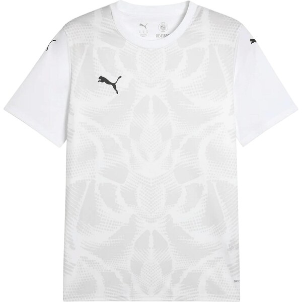 PUMA Funkčné tričko Team Ultimate sivá / čierna / biela 65979726