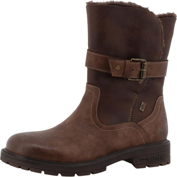 MUSTANG Nízke čižmy Bienke hnedá / tmavohnedá 65980638