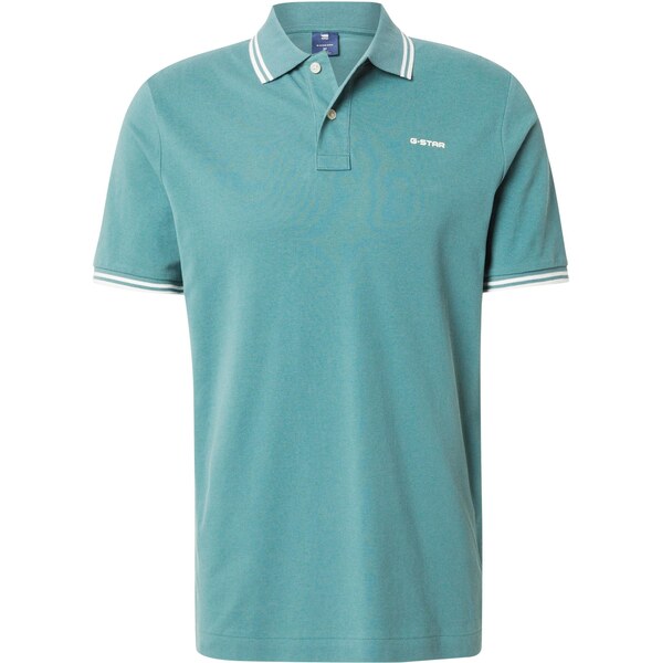 G-STAR Tričko modrozelená / biela 65992457