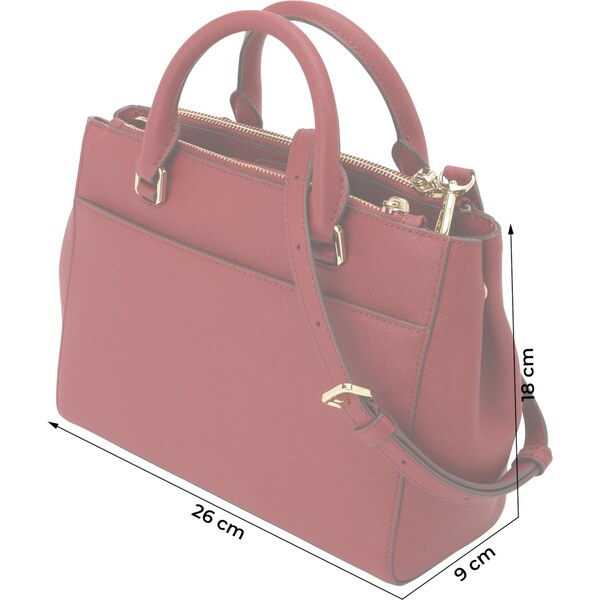 DKNY Kabelka BELLE ohnivo červená 65992679