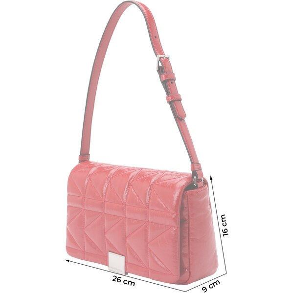 Karl Lagerfeld Kabelka na rameno červená 65992691