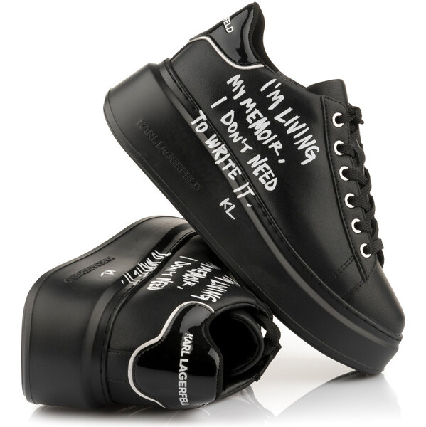 TENISKY KARL LAGERFELD JEANS ANAKAPRI GRAFFITI LO LACE 65980824