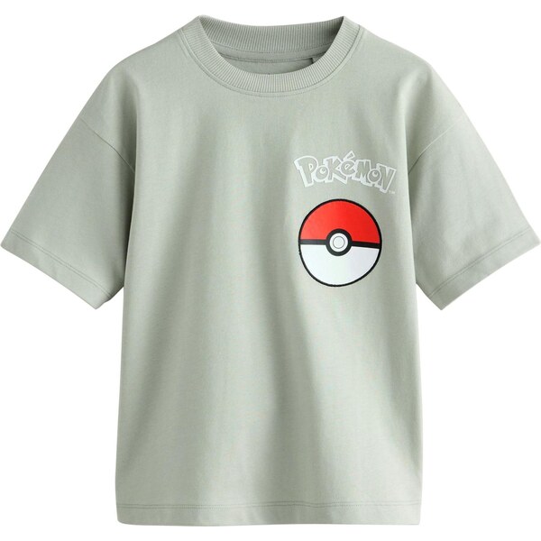 Next Tričko kamenná / mätová / červená / čierna / biela 65981039