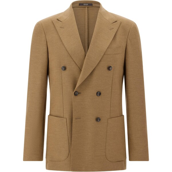 Boggi Milano Sako B Jersey svetlohnedá 65981061