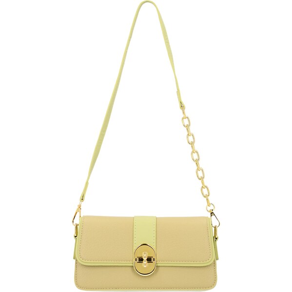 faina Taška cez rameno limetková / tmavožltá 65978916
