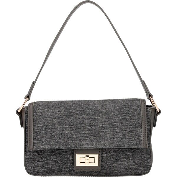 faina Kabelka na rameno čierna melírovaná 65978914