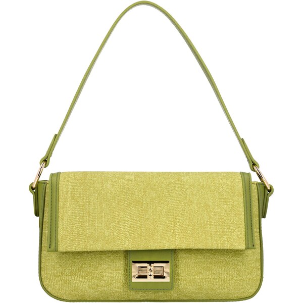 faina Kabelka na rameno olivová / zelená melírovaná 65978920