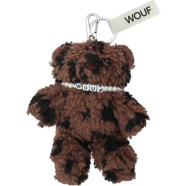 Wouf Prívesky na kľúče Simona hnedá / čierna / biela 65981510