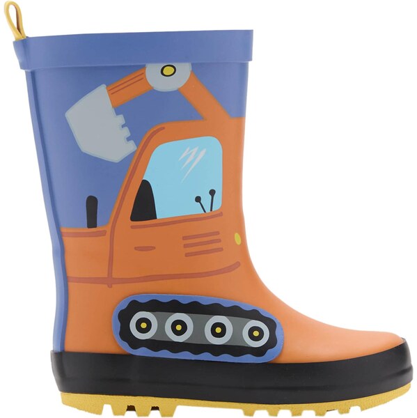 MANGO KIDS Gumáky ESCAVA nebesky modrá / svetlomodrá / oranžová / 65981490