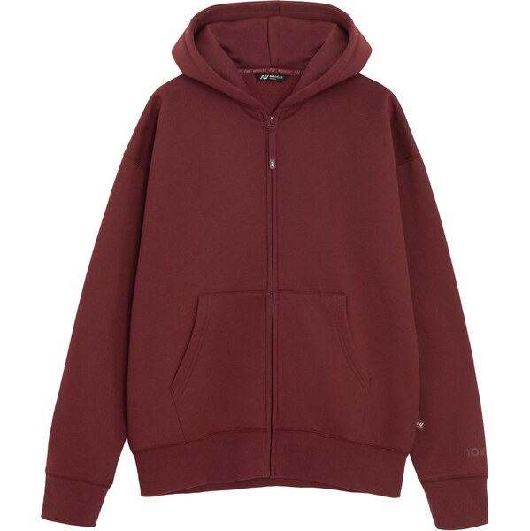 NoWear Tepláková bunda burgundská 65981641