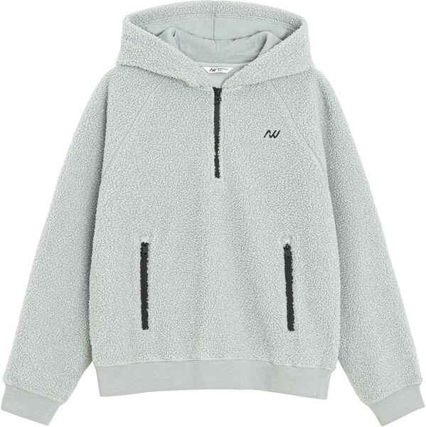 NoWear Tepláková bunda sivá 65981714