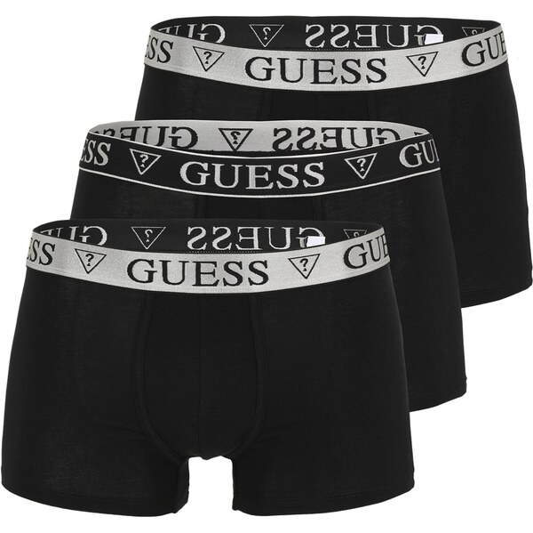 GUESS Boxerky čierna / biela 65981824