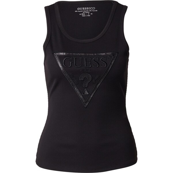 GUESS Top VIVIANA čierna / strieborná 65981878