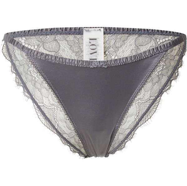 LOVE Stories Nohavičky Wild Rose tmavosivá 65981916