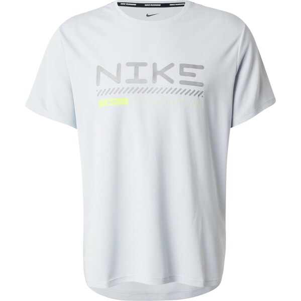 NIKE Funkčné tričko Winter Miler sivá / svetlosivá / jablková 65981937