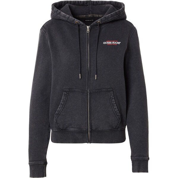 GUESS JEANS Tepláková bunda MINI AMERICA červená / čierna / biela 65981964