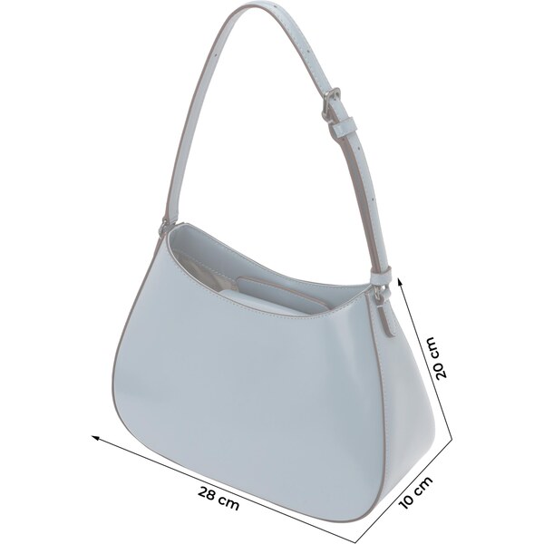 DKNY Kabelka na rameno ELLIE modrosivá 65992677