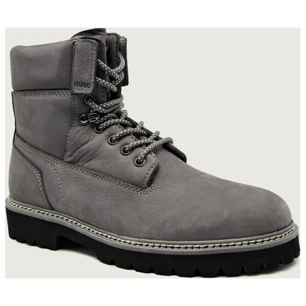 HUGO Vysoké topánky Draven_halb_nu | semiš 65977751
