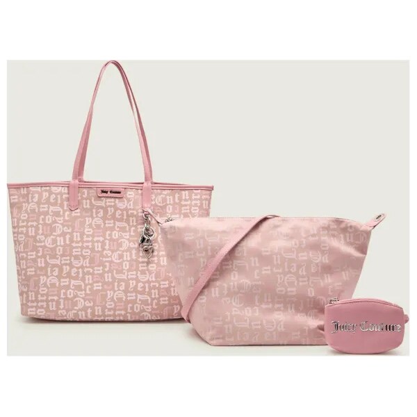 Juicy Couture Obojstranná shopper kabelka 2v1 + príručná taštička Joan 65974529