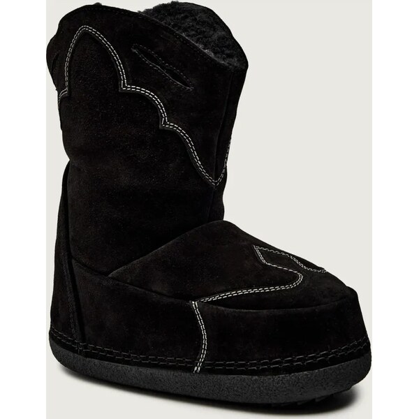 INUIKII Snehule COWBOY EMBROIDERY | semiš 65969896