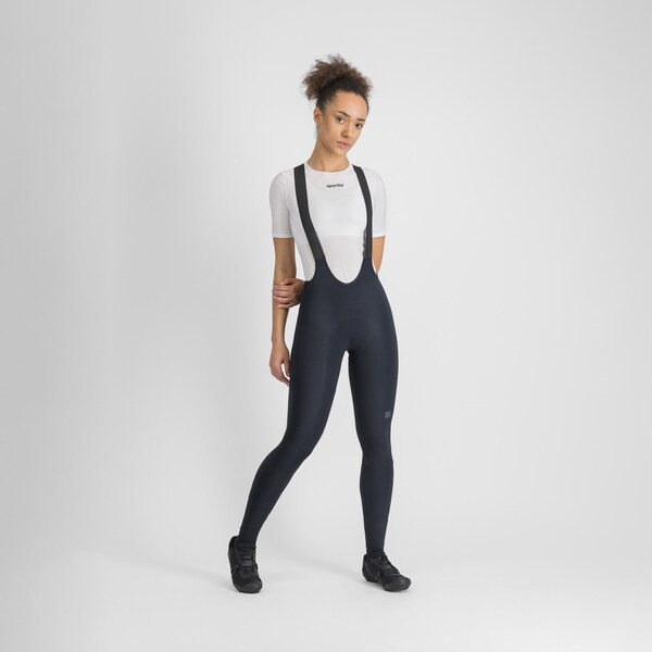 Sportful SHIFT dámske nohavice, s trakmi, čierne 65987769